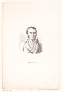 Portret van Xavier Bichat