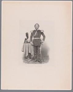 Portret van Youda Negara, Prins van Djoejocarta