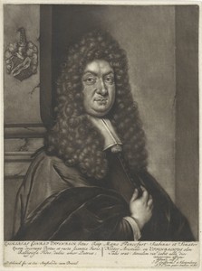 Portret van Zacharias Konrad Uffenbach