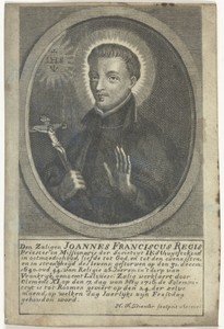 Portret van zalige Johannes Franciscus Régis