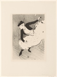 Portret van zangeres Edmée Lescot