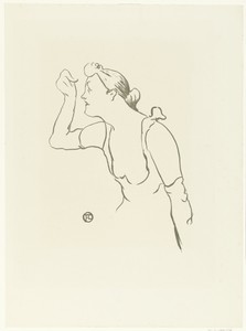 Portret van zangeres Paula Brebion