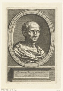 Portretbuste van Anicius Manlius Severinus Boëthius