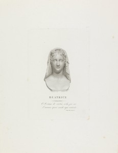 Portretbuste van Beatrice Portinari