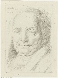Portretbuste van de moeder van Rembrandt