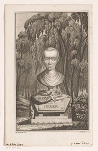 Portretbuste van Heinrich Philipp Conrad Henke