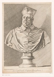 Portretbuste van kardinaal Scipione Borghese