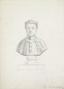 Portretbuste van Karel van Eu