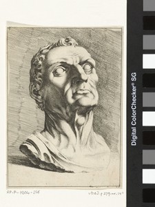 Portretbuste van keizer Galba