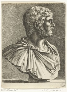 Portretbuste van keizer Gallienus (?)