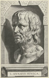 Portretbuste van Seneca