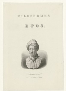 Portretbuste van Willem Bilderdijk