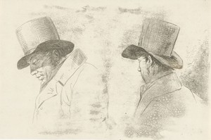 Portretten van Abraham Uytenbogaart en Hendrik Stokvisch