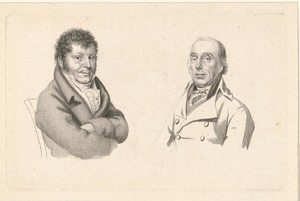 Portretten van Adriaan van der Willigen en Roeland van Eynden