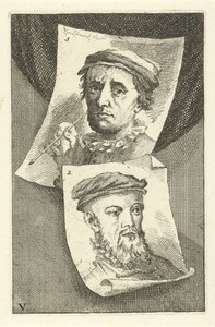 Portretten van Allaert Claesz en Barend Dircksz