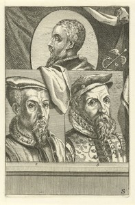 Portretten van Anthonis Mor, Matthys Cock en Hieronymus Cock