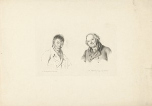 Portretten van Daniël Dupré en Christiaan Welmeer