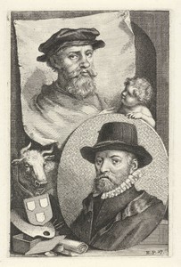 Portretten van Dirck en Wouter Pietersz. Crabeth