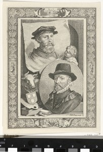 Portretten van Dirck en Wouter Pietersz. Crabeth