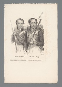 Portretten van Franciszek Ksawery Woliński en Józef Czerski