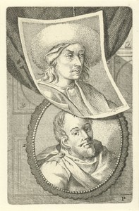 Portretten van Jan Swart van Groningen en Jacob Janszen