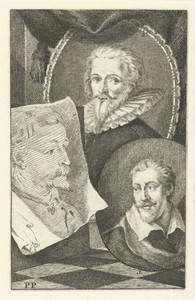 Portretten van Joseph Heintz de Oude, Nicolaas Kornelisz van Delff en Cornelis IJsbrandsz Cuffeus
