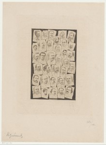 Portretten van leden van de Société des gens de lettres