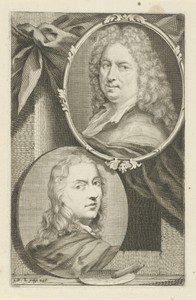 Portretten van Matthias Wulfraet en Augustinus Terwesten