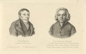 Portretten van Paulus van Hemert en Jean Henri van Swinden