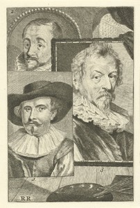 Portretten van Willem van Nieulandt II, Gerrit Pietersz. Sweelink en Hendrik van Balen I
