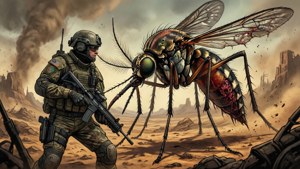 Post-Apocalyptic Mosquito Combat