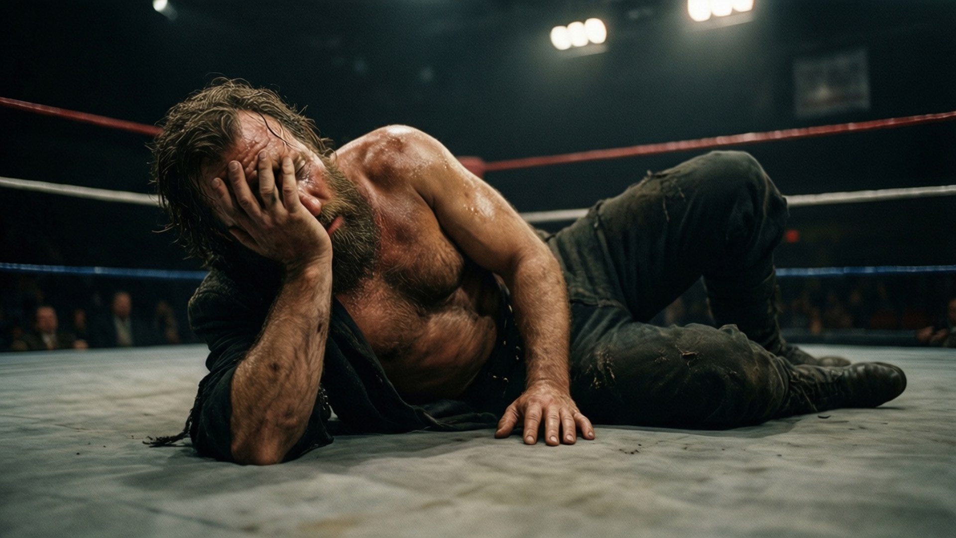 Post-Match Exhaustion by Wallpapers.art Studio