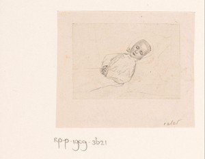 Post-mortemportret van Bruno Marie Nicolas Edmond Picard