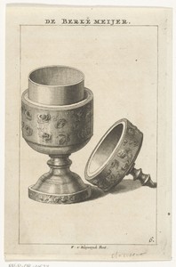 Pot of drinkbeker met deksel