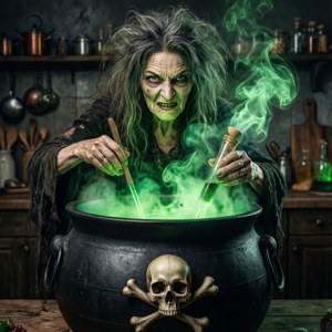 Potion Brewing Witch