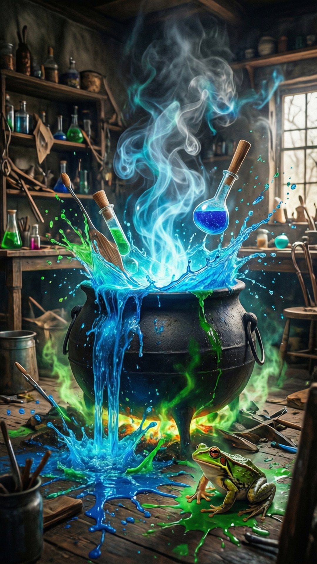 Potion Overload by Wallpapers.art Studio