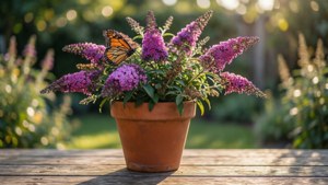 Potted Butterfly Bush