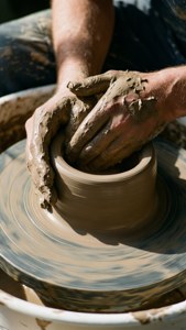 Pottery Wheel Hands