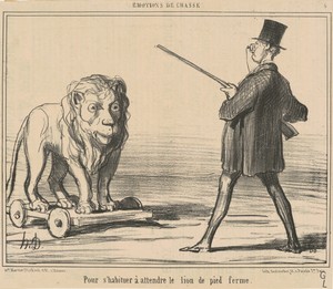 Pour s'habiteur a attendre le lion ...