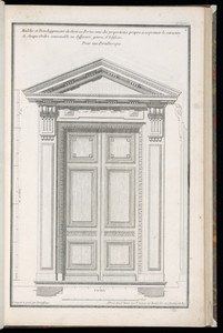 Pour une Porte Dorique