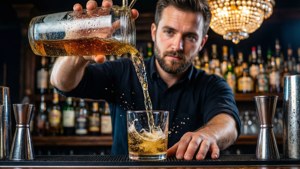 Pouring Drink