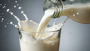 Pouring Milk Splash