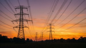 Power Line Sunset