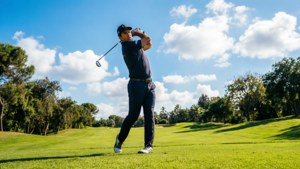 Power Swing Under Blue Sky