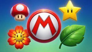 Power-Up Mario Logo