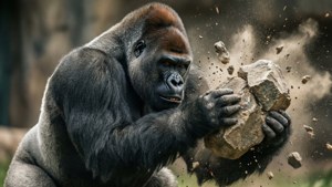 Powerful Gorilla Smash