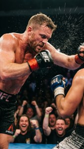 Powerful Punch Landing