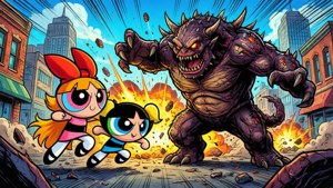 Powerpuff Girls Monster Battle
