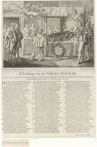 Praalbed van Frederik Hendrik, prins van Oranje-Nassau