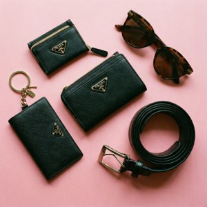 Prada Accessories Flat Lay